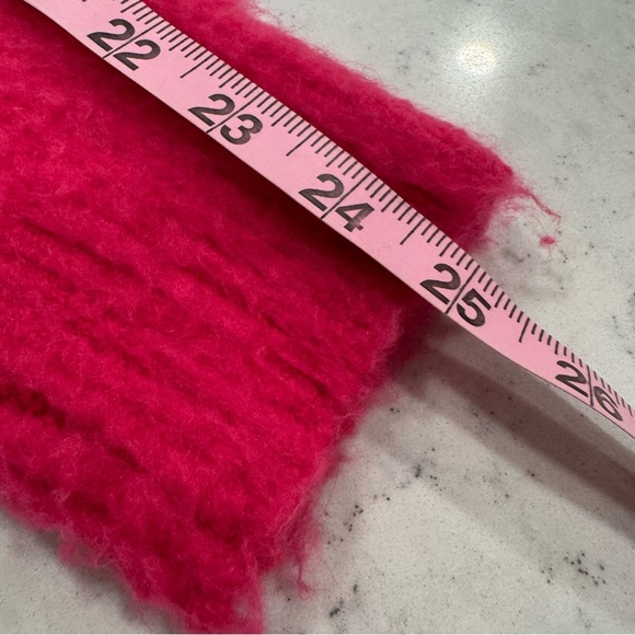 Maeve by Anthropologie Hot Pink/Rose/Fuchsia Super Soft & Comfy 31% Merino Wool - Picture 12 of 16